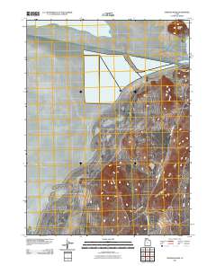 2011 Map of Strongs Knob, 2011 Print