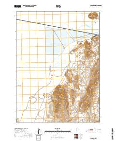 2020 Map of Strongs Knob, 2020 Print