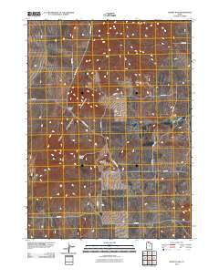2011 Map of Sunset Pass, 2011 Print