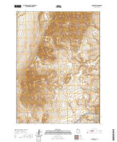 2020 Map of Sunset Pass, 2020 Print