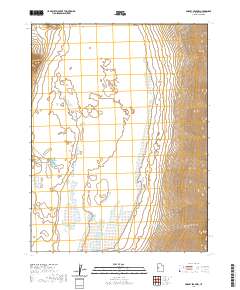 2020 Map of Swasey Peak NW, 2020 Print