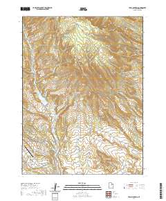 2020 Map of Tabby Mountain, 2020 Print