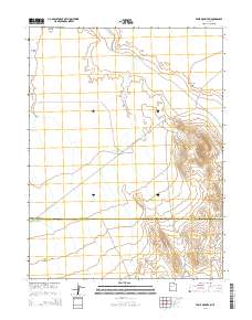 2014 Map of Table Mountain, 2014 Print
