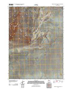 2011 Map of Terrace Mountain East, 2011 Print