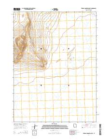 2014 Map of Terrace Mountain East, 2014 Print