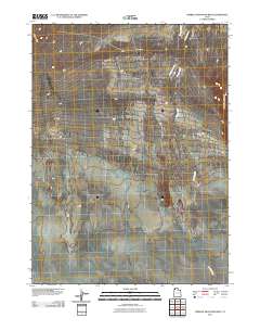 2011 Map of Terrace Mountain West, 2011 Print