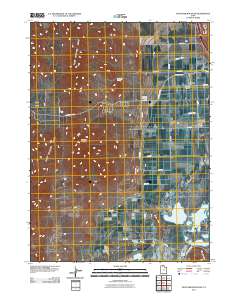 2011 Map of Thatcher Mountain, 2011 Print