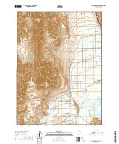 2020 Map of Thatcher Mountain, 2020 Print