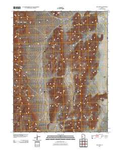 2010 Map of The Barn, 2010 Print