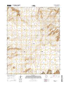 2014 Map of The Knoll, 2014 Print