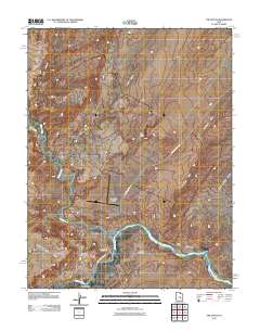 2011 Map of The Notch, 2011 Print