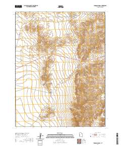2020 Map of Thompson Knoll, 2020 Print
