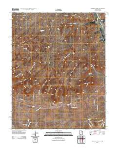 2011 Map of Thompson Point, 2011 Print
