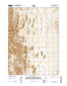 2014 Map of Toms Cabin Spring, 2014 Print