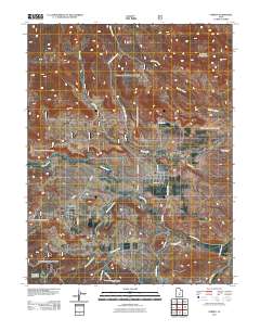 2011 Map of Torrey, 2011 Print