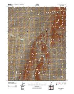 2010 Map of Tunnel Spring, 2010 Print