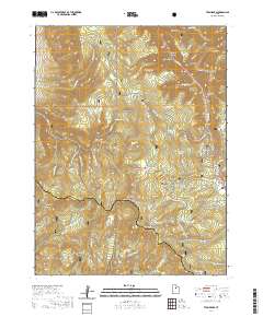 2020 Map of Twin Peaks, 2020 Print