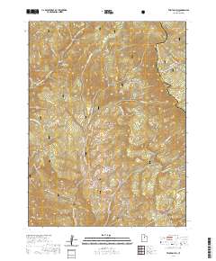 2020 Map of Two Tom Hill, 2020 Print
