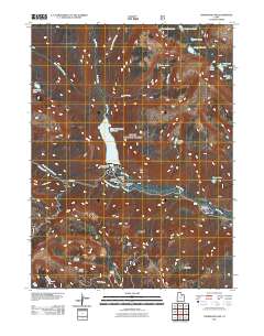 2011 Map of Tworoose Pass, 2011 Print