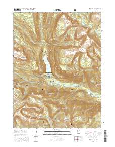 2014 Map of Tworoose Pass, 2014 Print