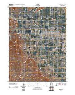 2011 Map of Vernal NE, 2011 Print