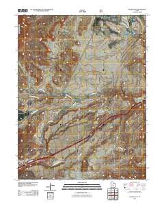 2011 Map of Walker Flat, 2011 Print