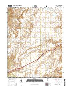 2014 Map of Walker Flat, 2014 Print