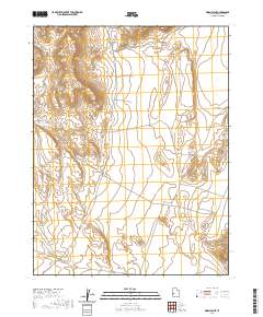 2020 Map of Warm Point, 2020 Print