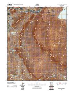 2011 Map of Washington Dome, 2011 Print