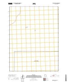 2020 Map of West of Big Pass, 2020 Print
