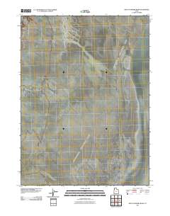 2011 Map of West of Miners Basin, 2011 Print