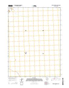 2014 Map of West of Miners Basin, 2014 Print