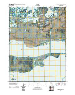 2011 Map of Whistler Canal, 2011 Print