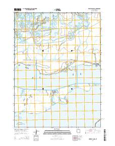 2014 Map of Whistler Canal, 2014 Print