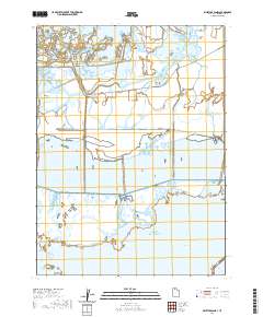 2020 Map of Whistler Canal, 2020 Print