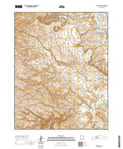 2020 Map of White Hills, 2020 Print