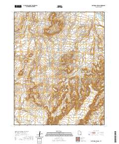 2020 Map of White Mesa Village, 2020 Print