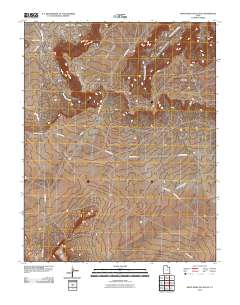 2010 Map of White Mesa Village SE, 2010 Print
