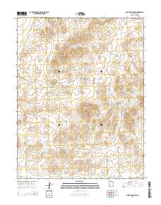 2014 Map of White Mountain, 2014 Print