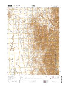 2014 Map of Wig Mountain NE, 2014 Print