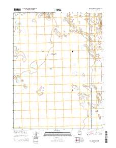 2014 Map of Wig Mountain NW, 2014 Print