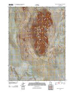 2010 Map of Wildcat Mountain, 2010 Print