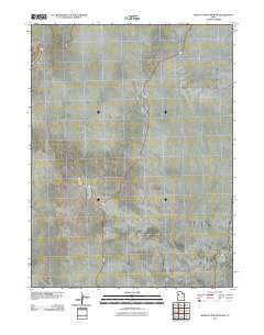 2011 Map of Wildcat Mountain SW, 2011 Print