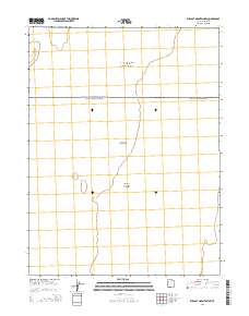 2014 Map of Wildcat Mountain SW, 2014 Print