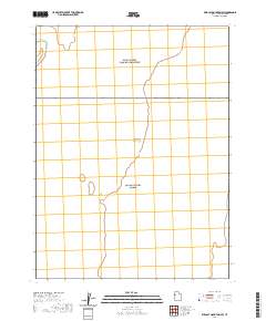 2020 Map of Wildcat Mountain SW, 2020 Print