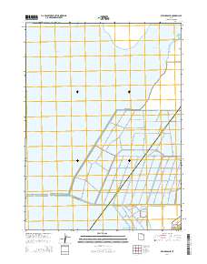 2014 Map of Willard Spur, 2014 Print