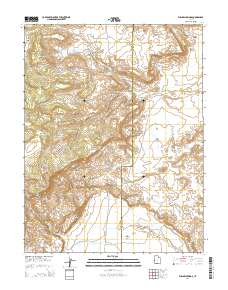 2014 Map of Willow Springs, 2014 Print