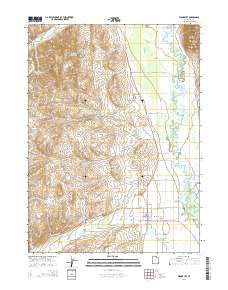 2014 Map of Woodruff, 2014 Print