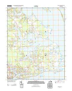 2013 Map of Achilles, 2013 Print