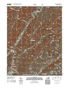 2011 Map of Alleghany, 2011 Print